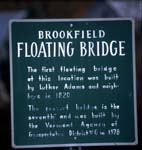 Floating Bridge Sign